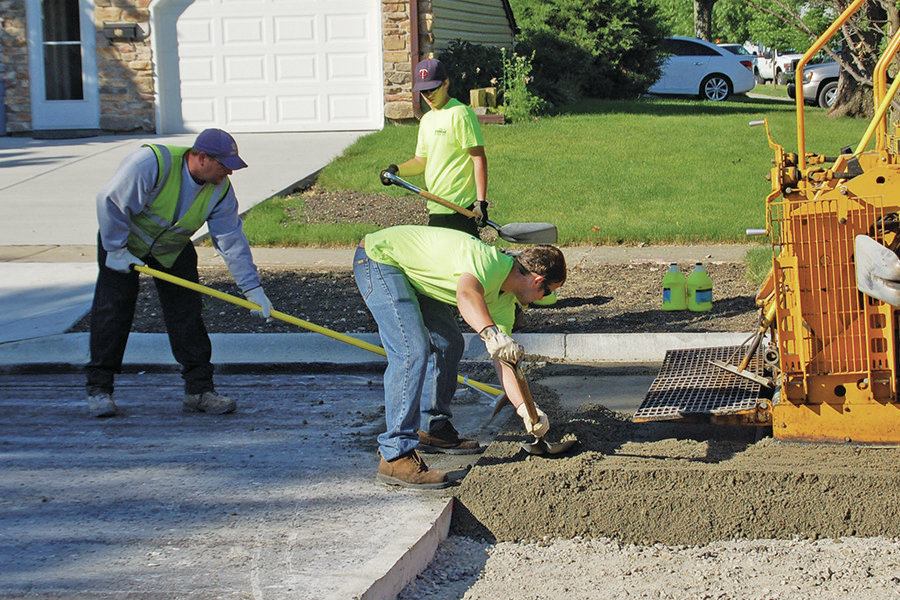 Roller Compacted Concrete Specifications : Suburb self performs rcc public works magazine roller Roller Compacted Concrete Specifications : Suburb self performs rcc public works magazine roller