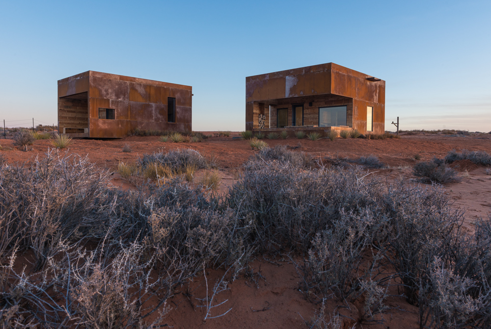 University of Colorado Architecture Students Build Two Cabins Made of