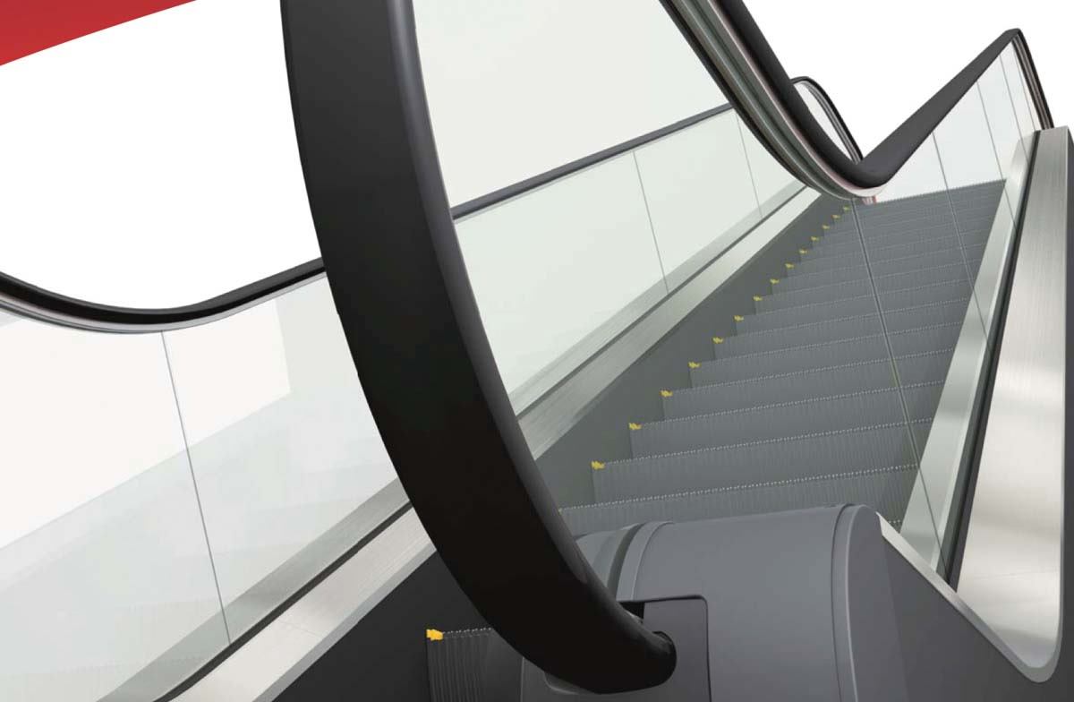 Series Z escalator from Mitsubishi Architect Magazine Vertical