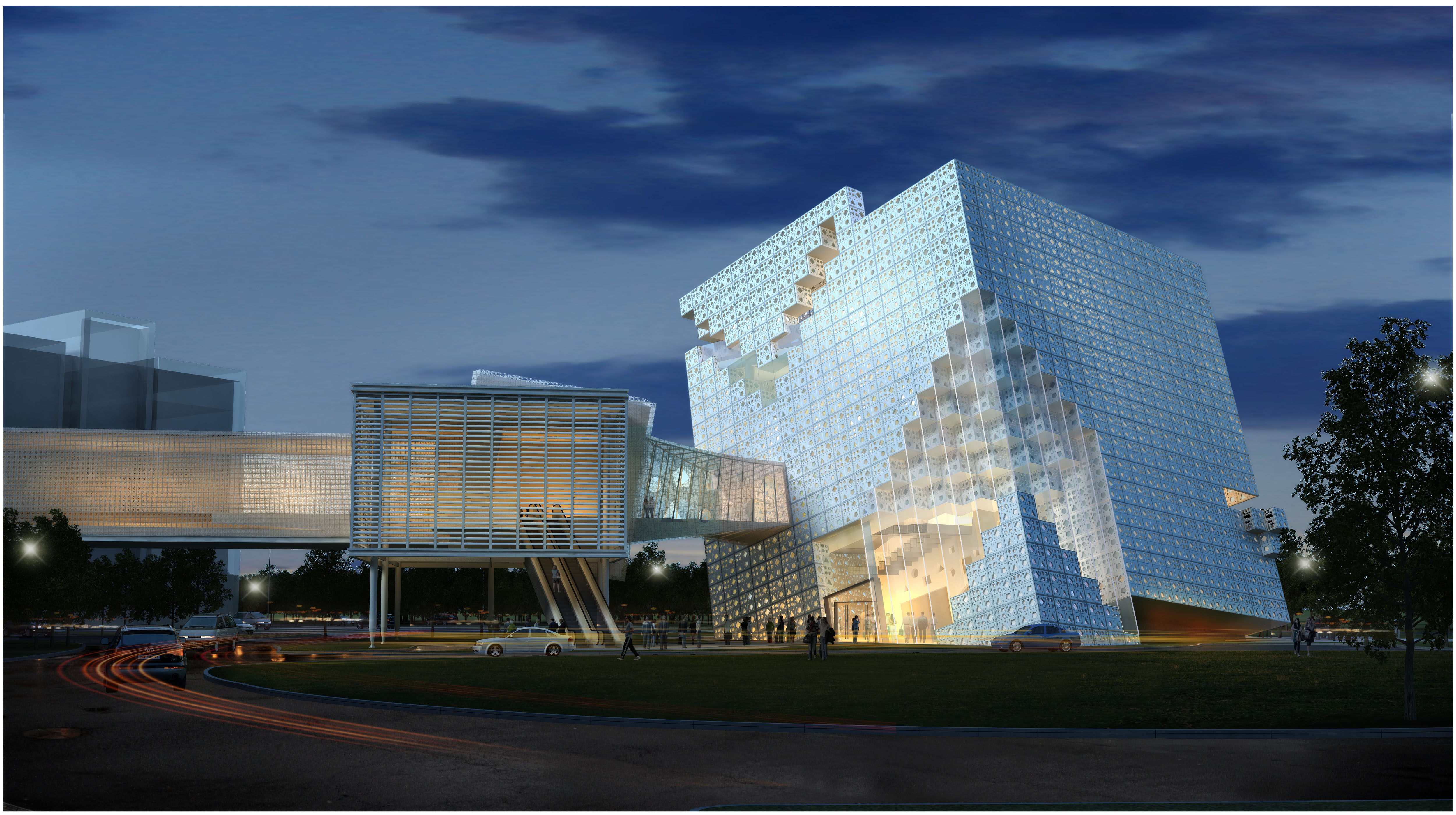 Cube Office Architect Magazine TheeAe, Hong Kong, CHINA, Education, Office