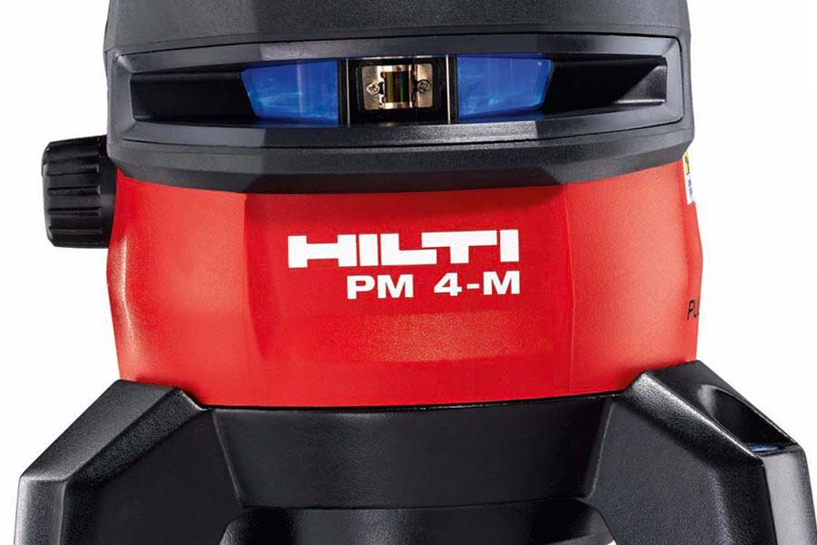 Hilti PM 4M Multi Line Laser Allows Fast and Accurate Squaring and