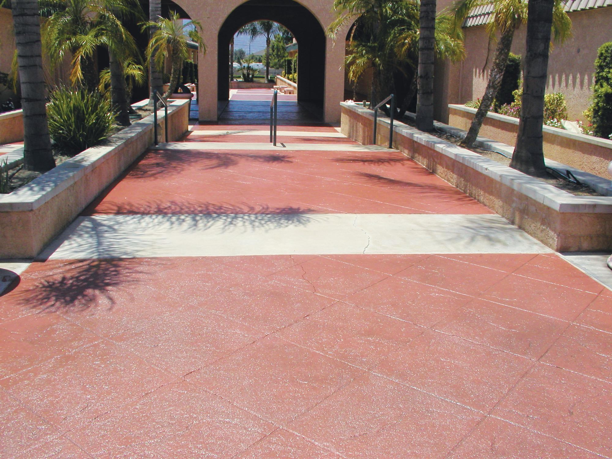 Concrete Stain Beats the Heat Concrete Construction Magazine