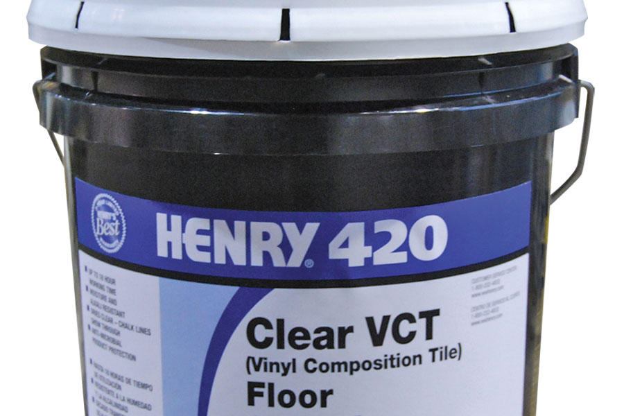 Henry Adhesives 420 Clear VCT Concrete Construction Magazine