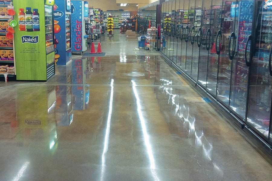 A New Standard for Polished Concrete Concrete Construction Magazine