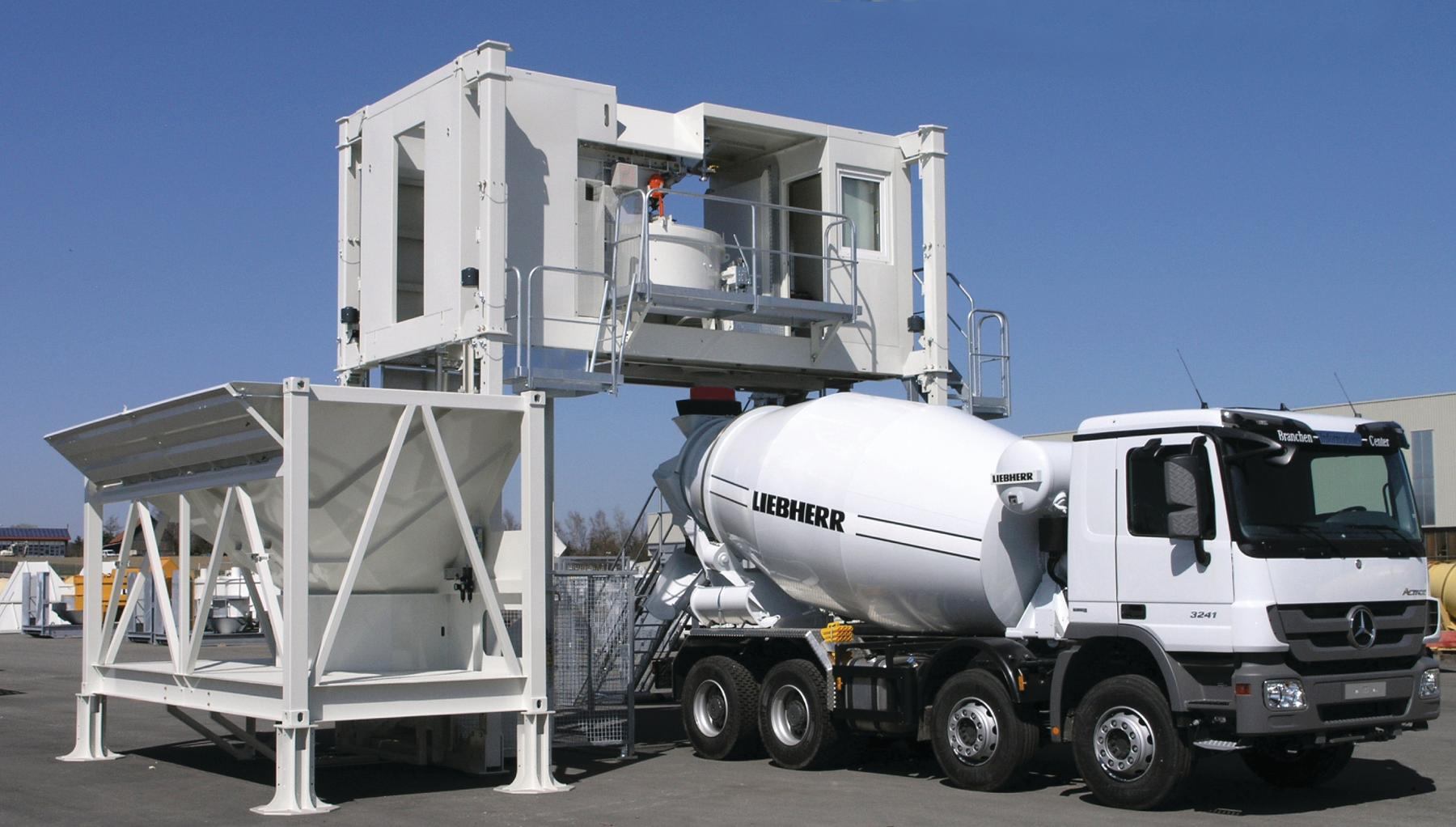 Liebherr Concrete Technology Co. Mobilmix 0.5 Concrete Construction