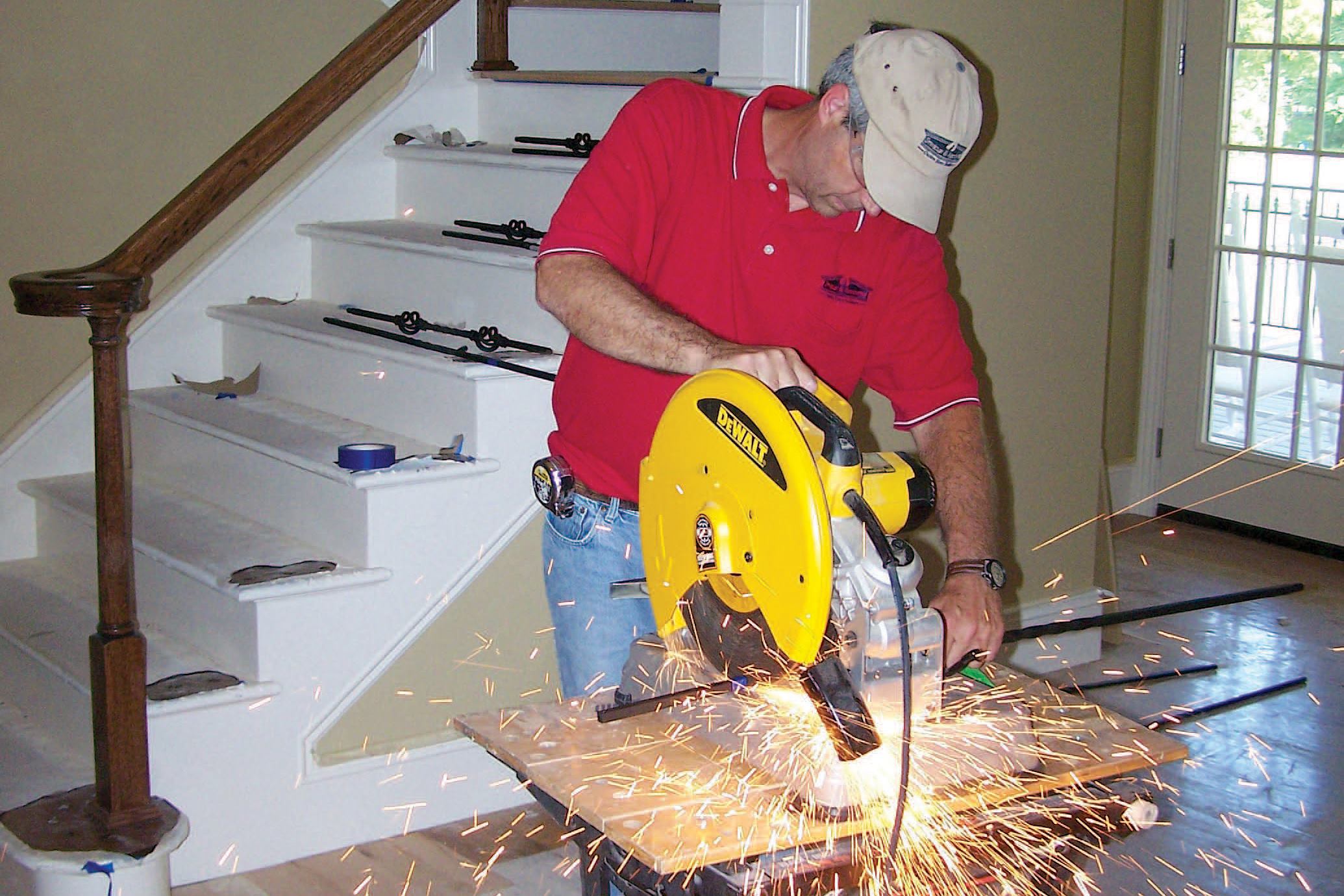 Installing Iron Balusters JLC Online Staircases, Molding Millwork