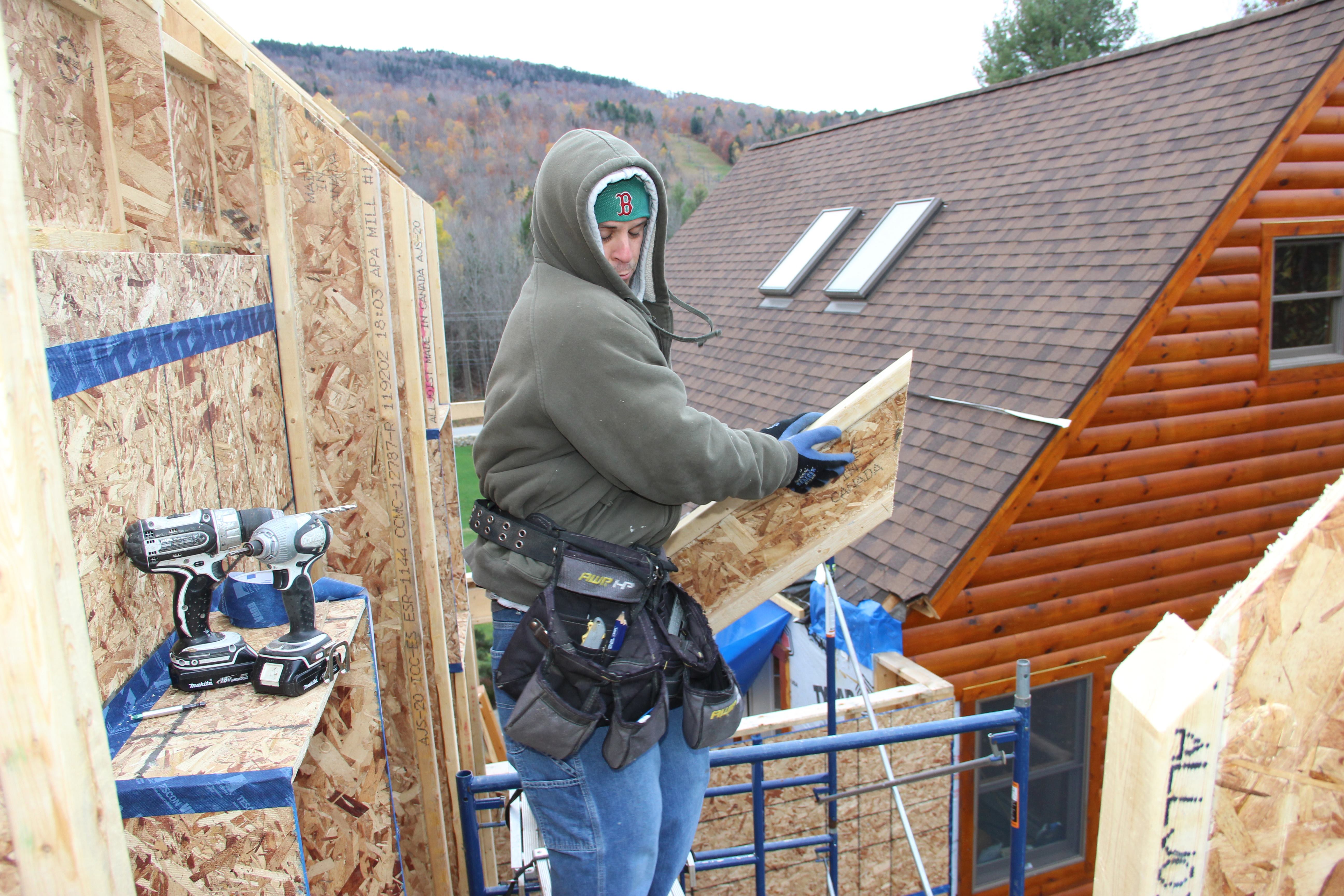 Framing for SuperInsulation on a Maine Ski Lodge JLC Online Walls, Insulation, Maine