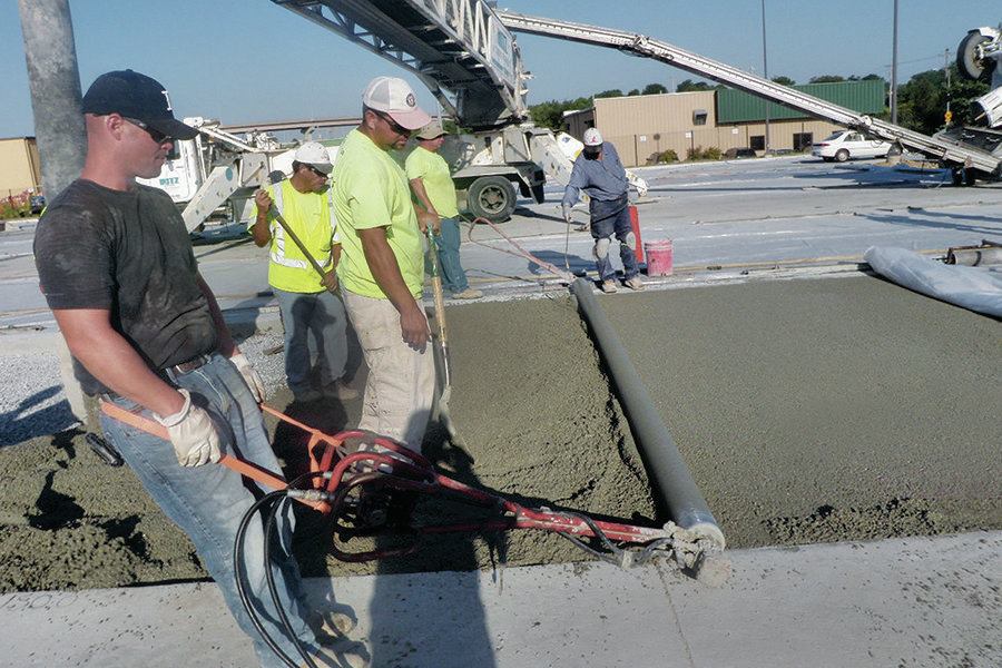 Pervious Concrete Contractor Certification Concrete Construction