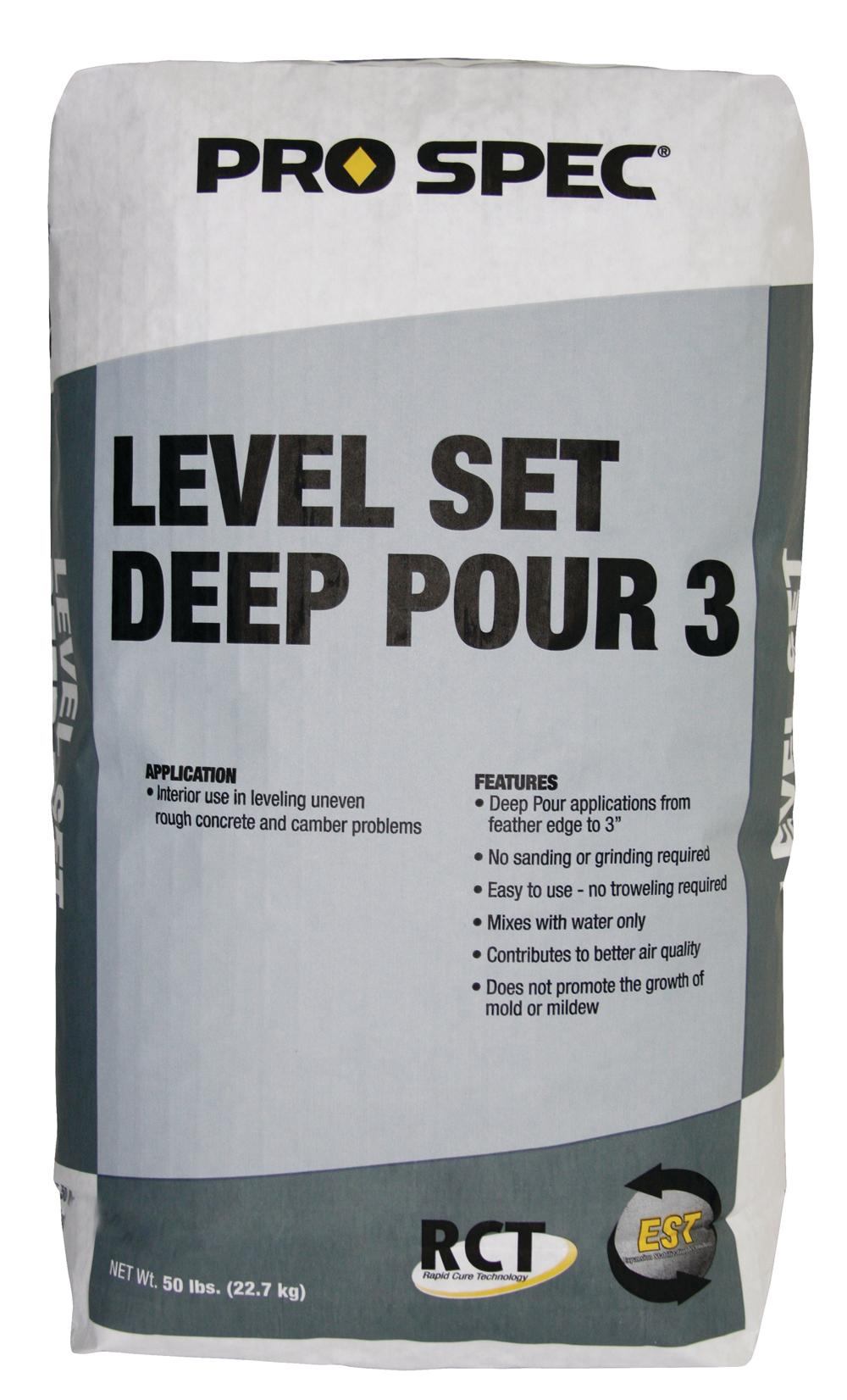 ProSpec Level Set Deep Pour 3 Concrete Construction Magazine