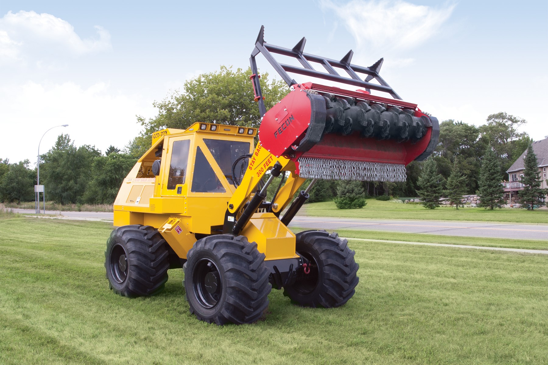 Brush Cutter Tractor Concrete Construction Magazine