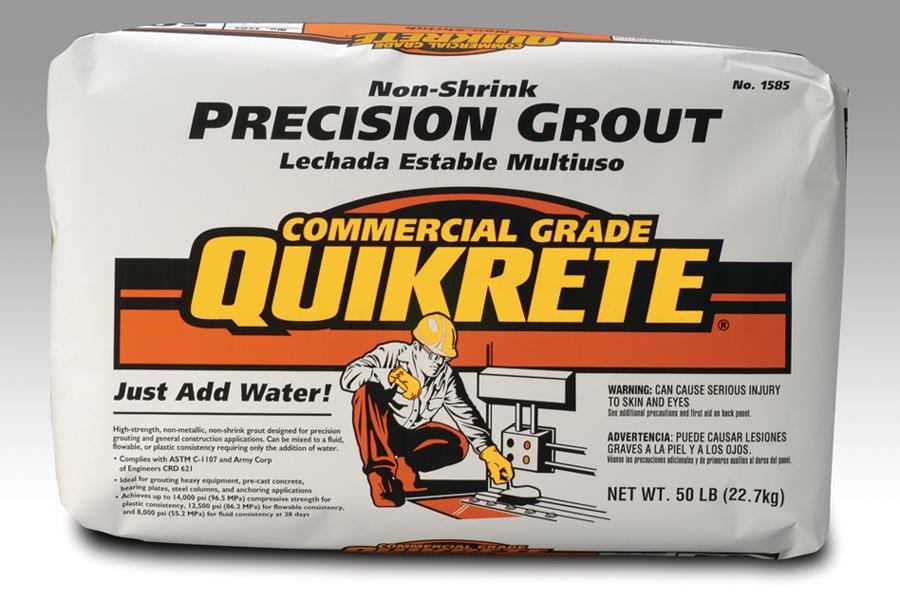 Quikrete Precision Grout Concrete Construction Magazine