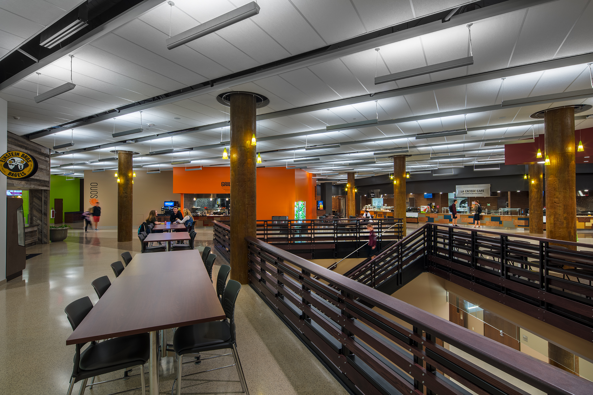 The U Student Union At University Of Wisconsin La Crosse Architect