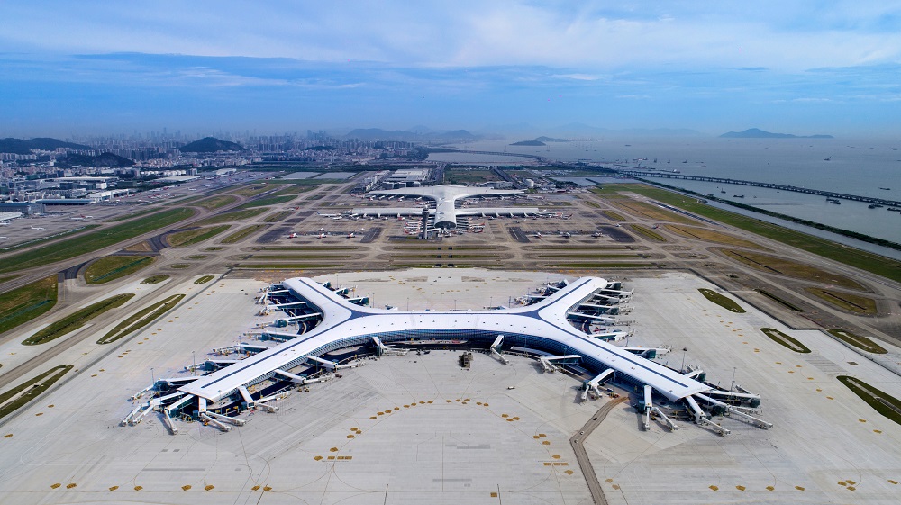 GDAD, Aedas, Landrum & Brown JointDesign Shenzhen Bao'an International Airport Satellite