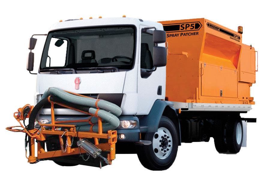 Dualaggregate spray injection patcher Concrete Construction Magazine