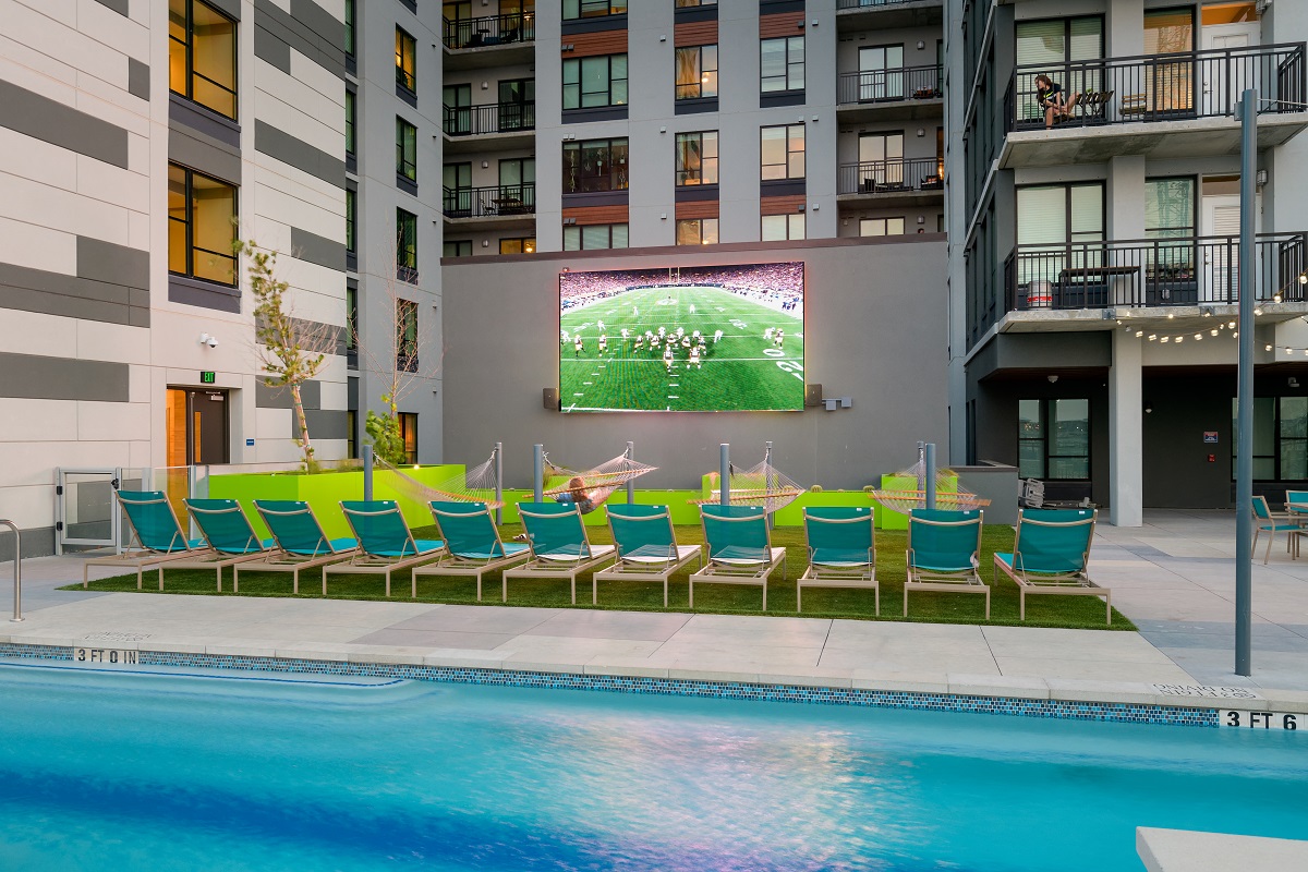 Austin Student Housing Community Offers Hammock Hangout Spots