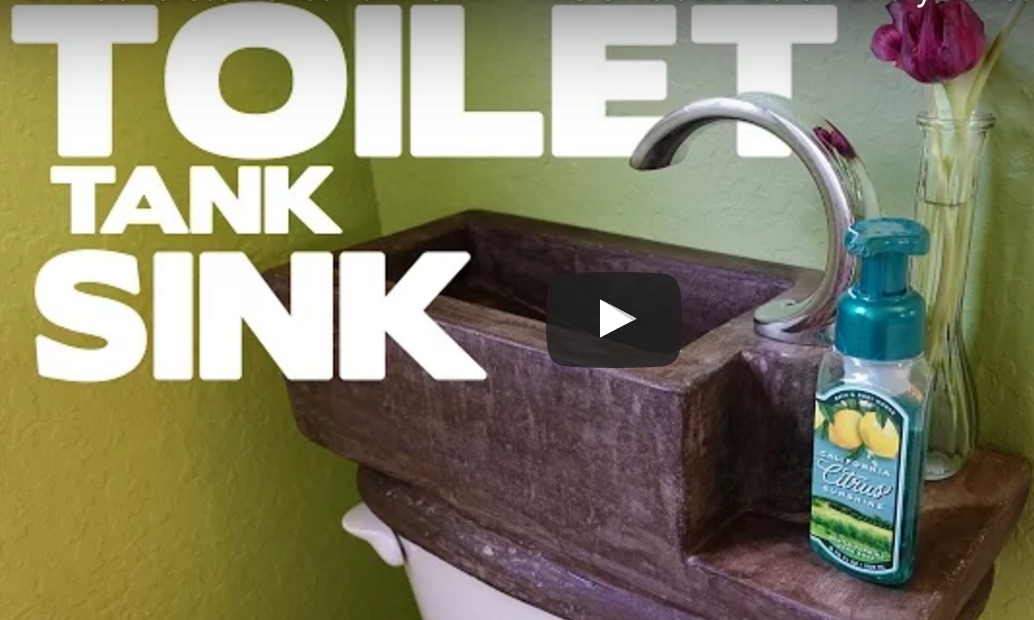DIY Toilet Reuses Water From The Sink To Flush EcoBuilding Pulse