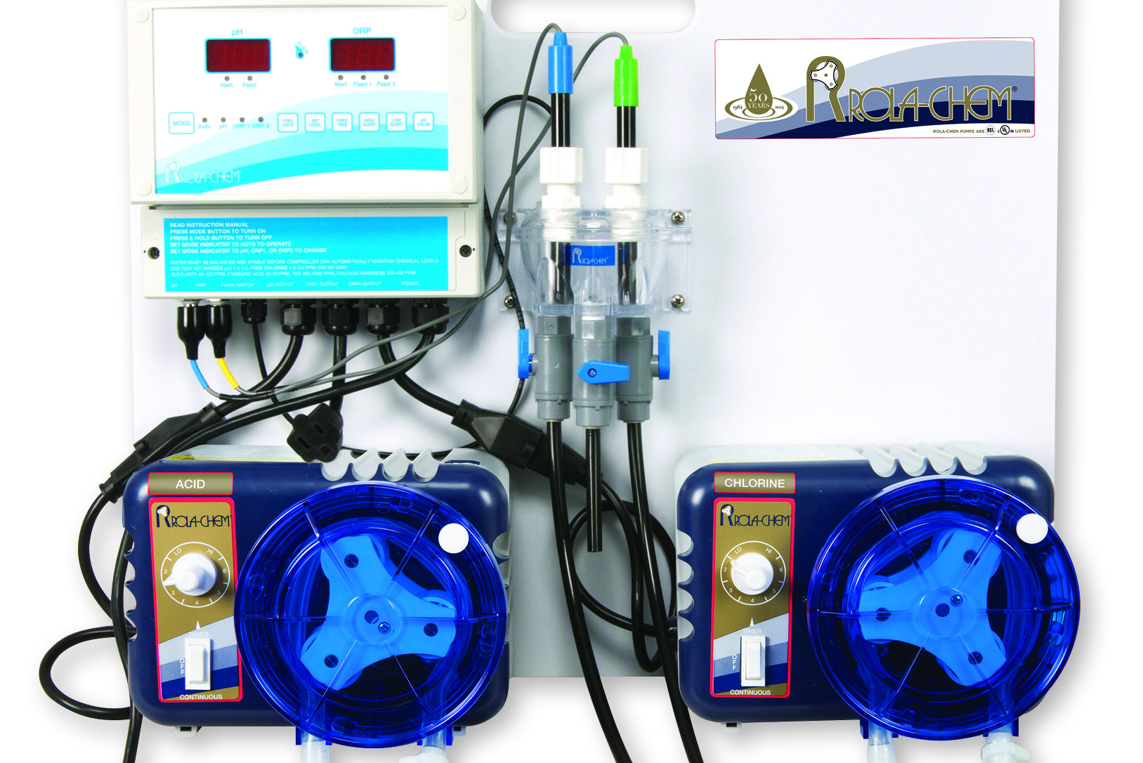 Rola-Chem Offers Fully Integrated Sanitation Systems for Swimming Pools