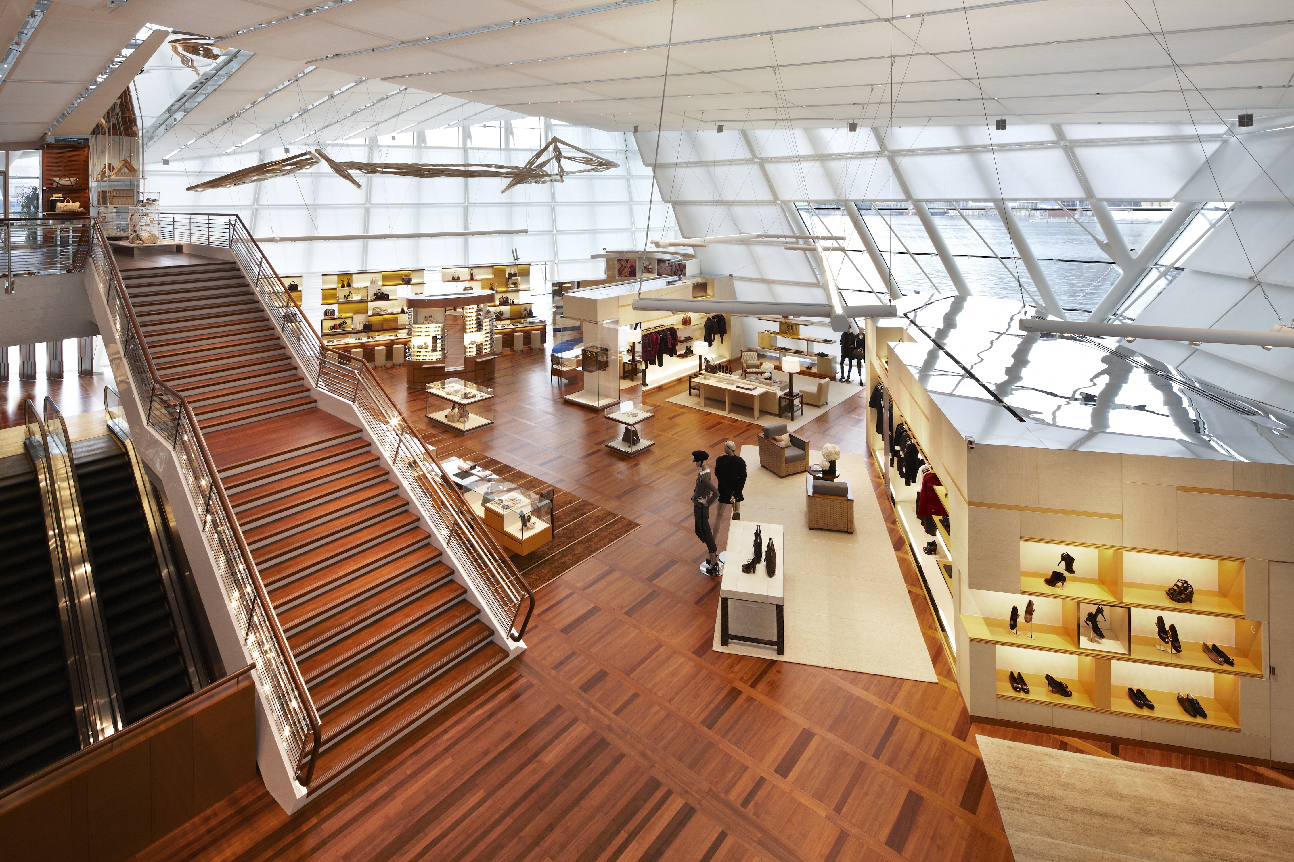 Louis Vuitton Flagship Store | Architect Magazine | Peter Marino and Moshe Safdie, Marina Bay ...