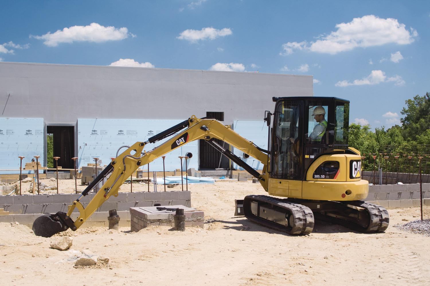 Caterpillar Mini Hydraulic Excavators Concrete Construction Magazine