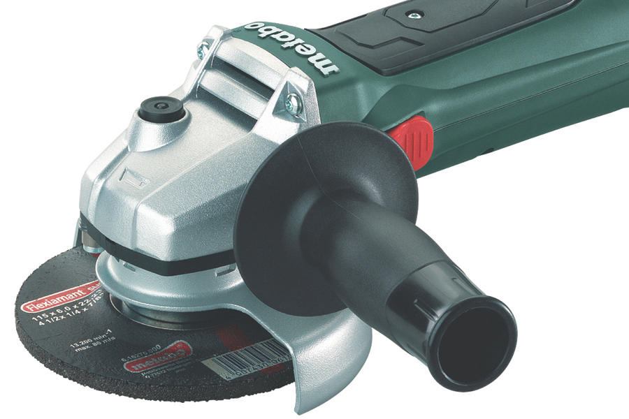 Metabo W18LTX cordless angle grinder Concrete Construction Magazine