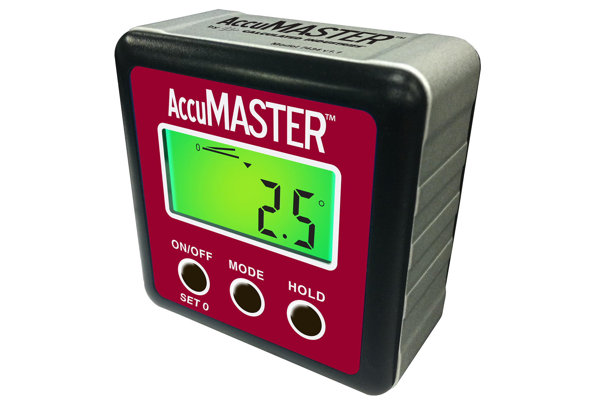 AccuMASTER Digital Level and Angle Gauge for Builders and Woodworkers