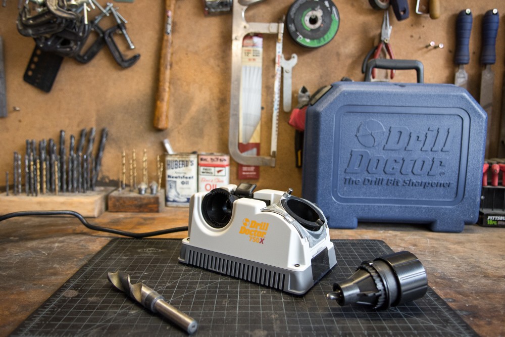 Drill Doctor 750X Features Longer Chuck Jaws, Jaw Guides Builder Magazine