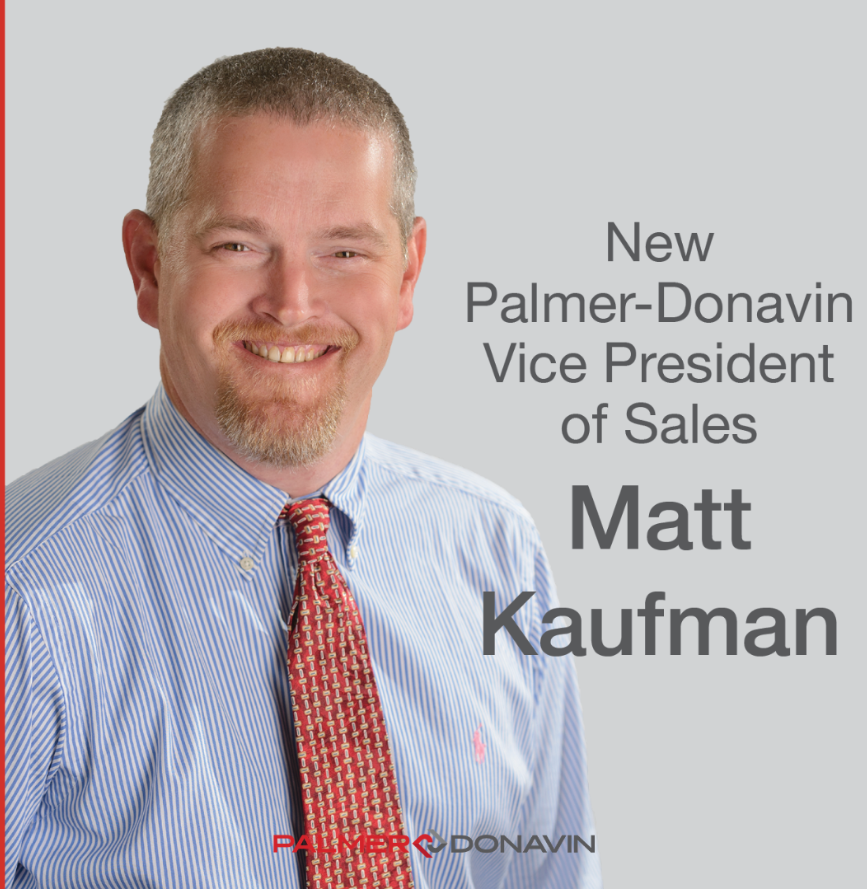PalmerDonavin Names Matt Kaufman Vice President of Sales ProSales Online