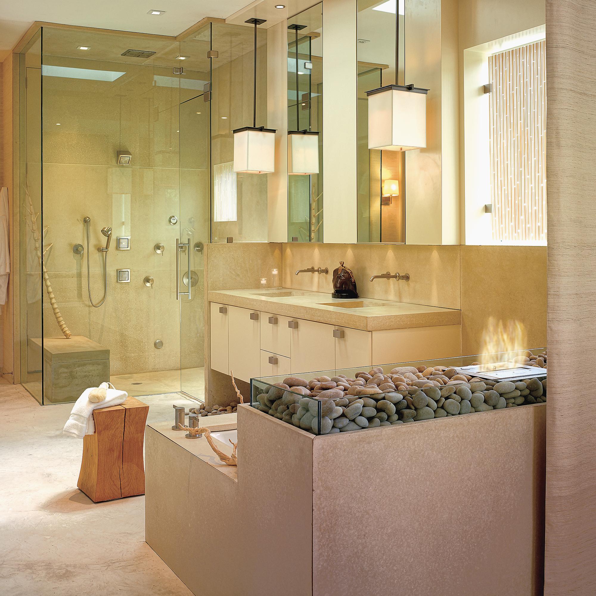 Bathroom pendant lighting ideas