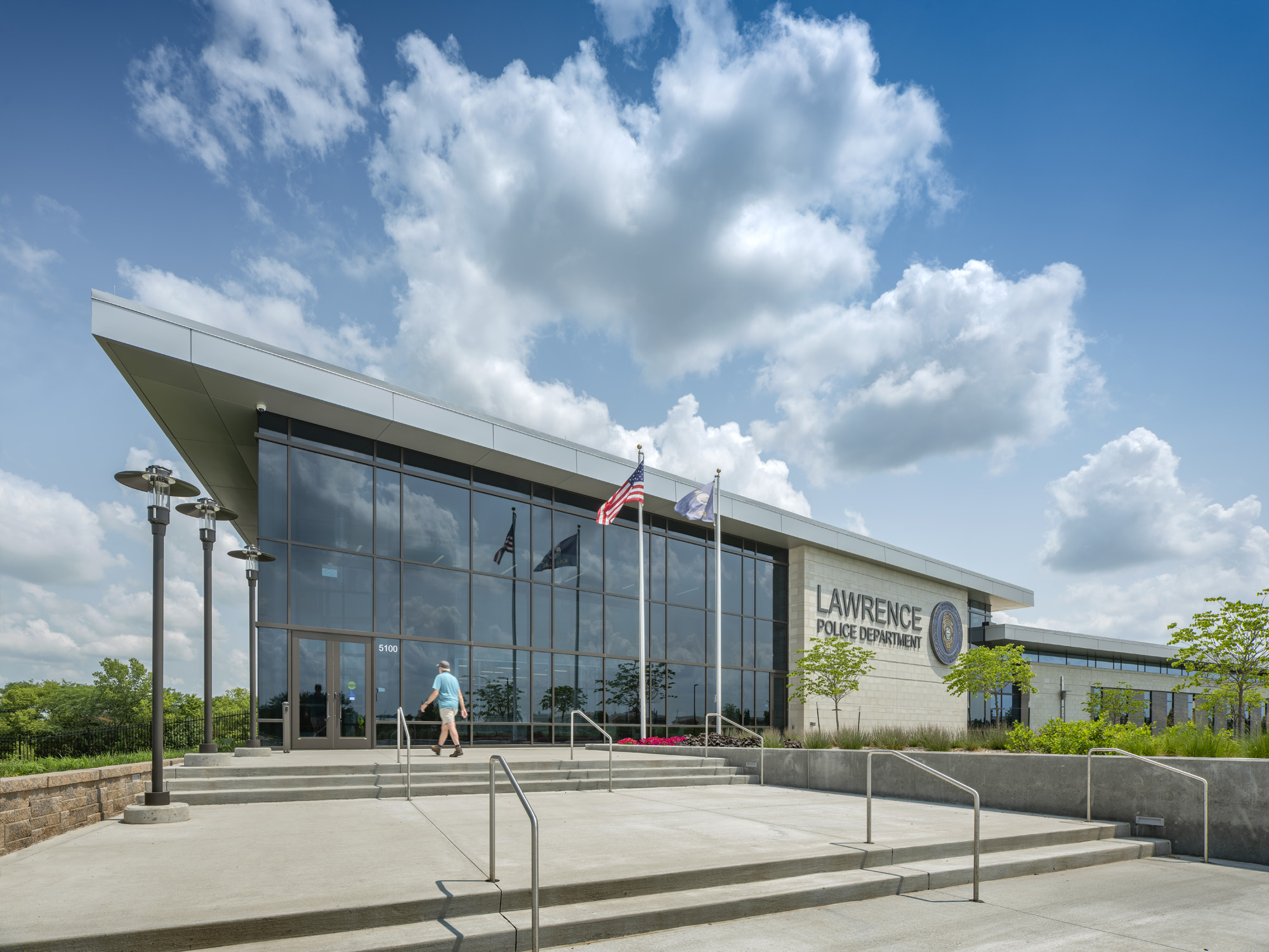 Lawrence Police Headquarters Lawrence, Kansas Architect Magazine