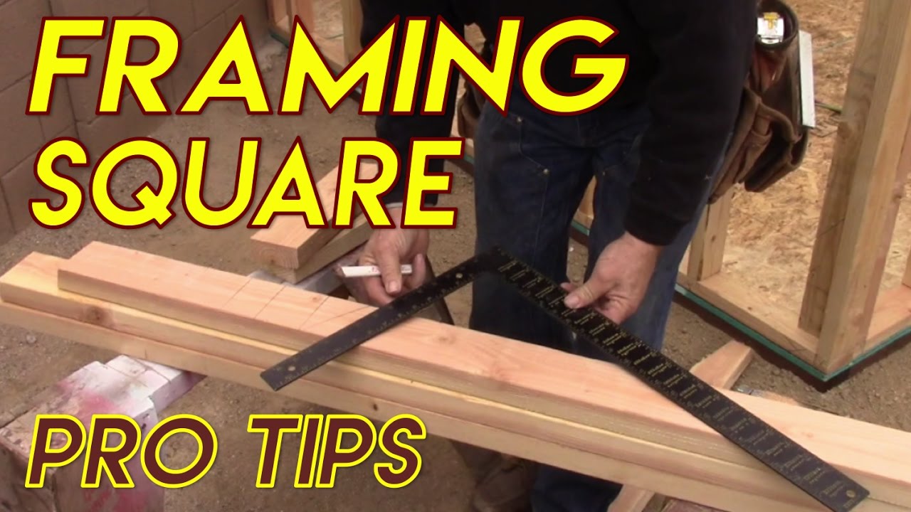The Essential Craftsman Expounds on the Power of the Framing Square