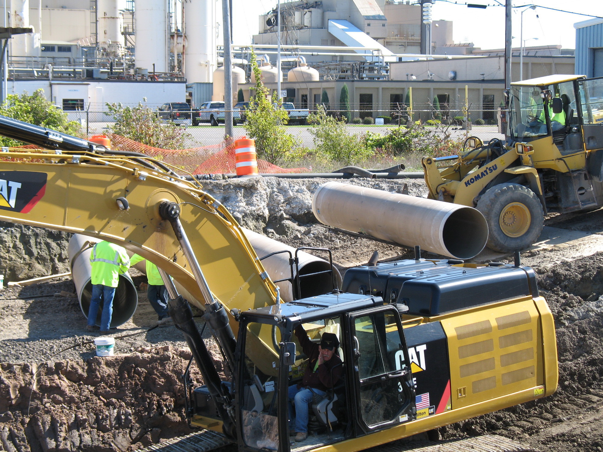 Pipe Used to Rehabilitate Niagara Falls Sewer Concrete Construction