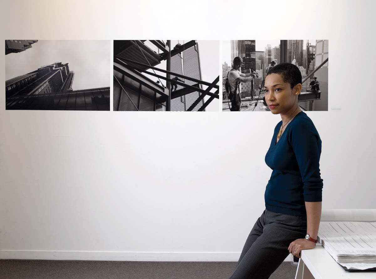 Image result for black woman architect with model