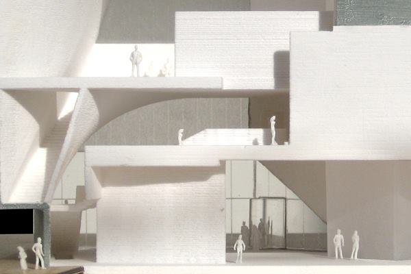 Steven Holl Architects Opens “Forking Time” Exhibit ... lighting plan diagram 