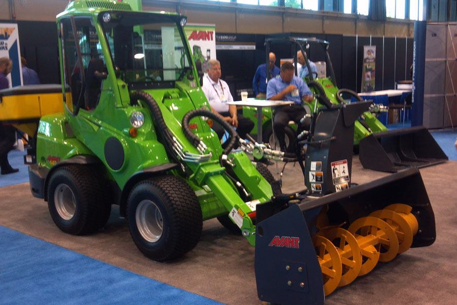 Avant Techno + Articulated compact loader Concrete Construction Magazine