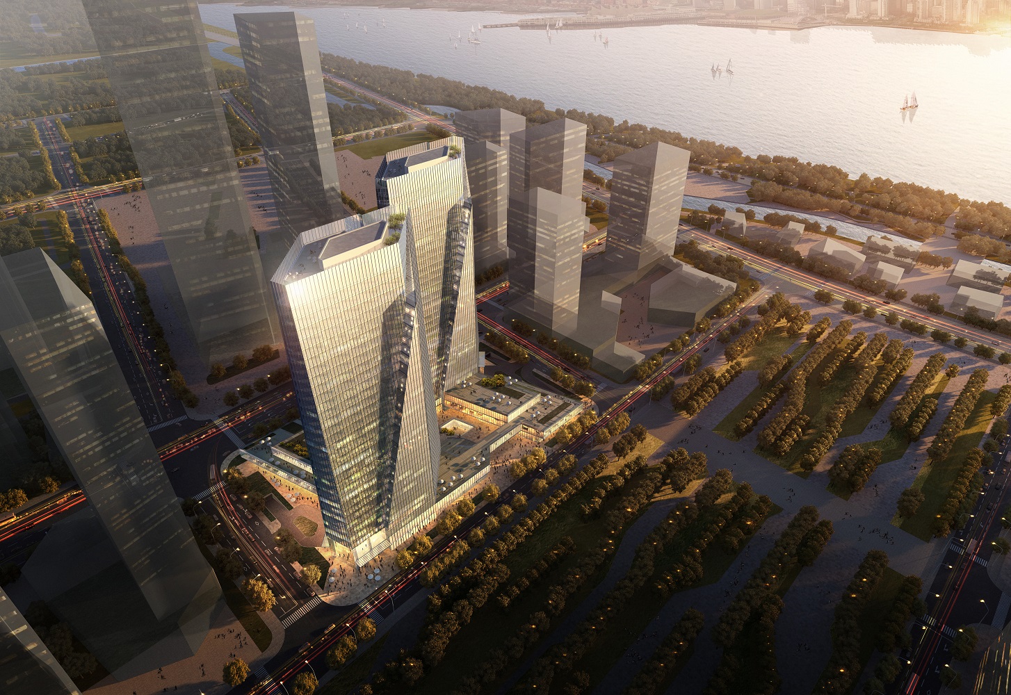 Hangzhou New South North Mixeduse Project Architect Magazine Aedas