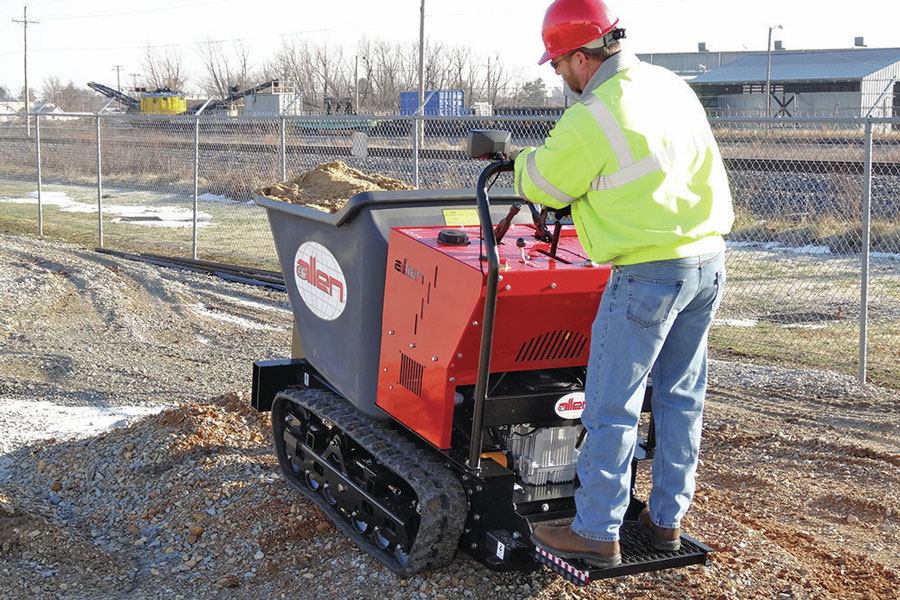 Allen Engineering + AT16 Power Buggy Concrete Construction Magazine