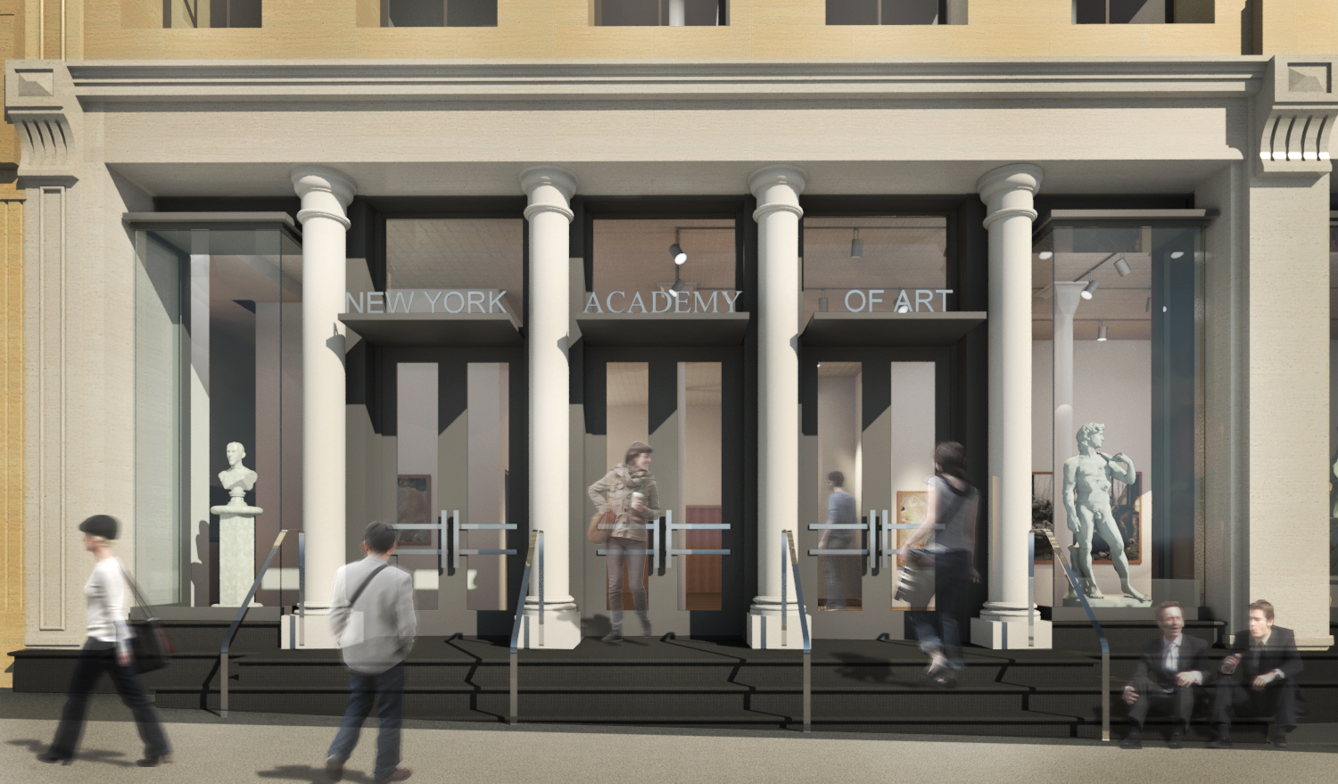 New York Academy of Art New Storefront and Gallery Architect Magazine