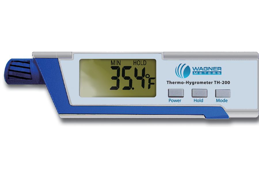 Wagner Meters TH200 ThermoHygrometer Concrete Construction Magazine