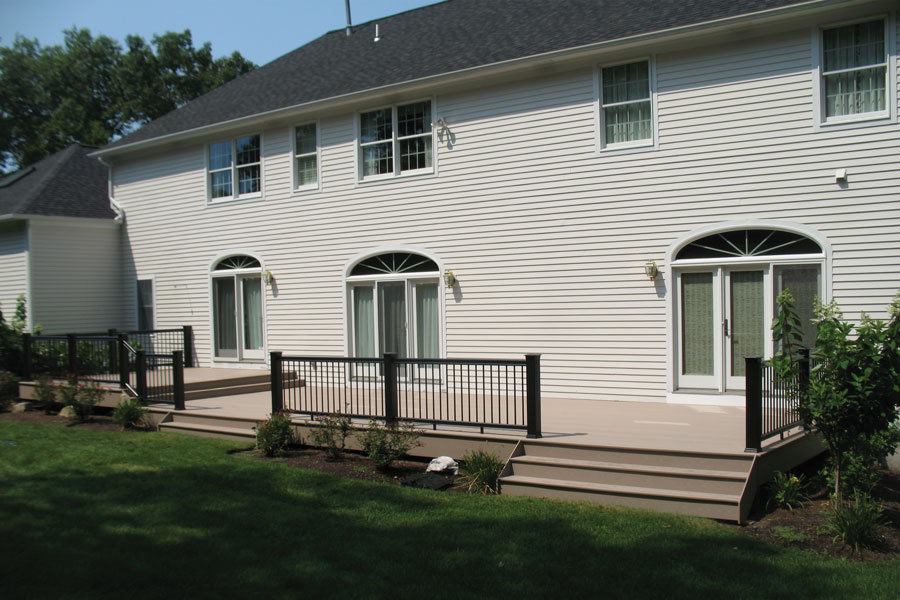 Railings for GradeLevel Decks Professional Deck Builder