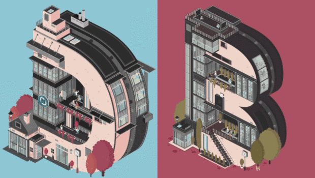 Animated Typographic Architecture Is A Design Nerd S Dream Architect Magazine