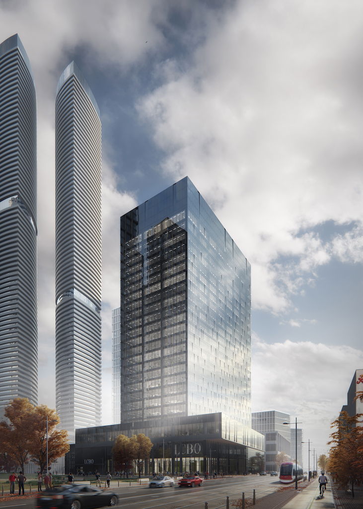 LCBO Headquarters, 100 Queens Quay, Sugar Wharf, Toronto Architect