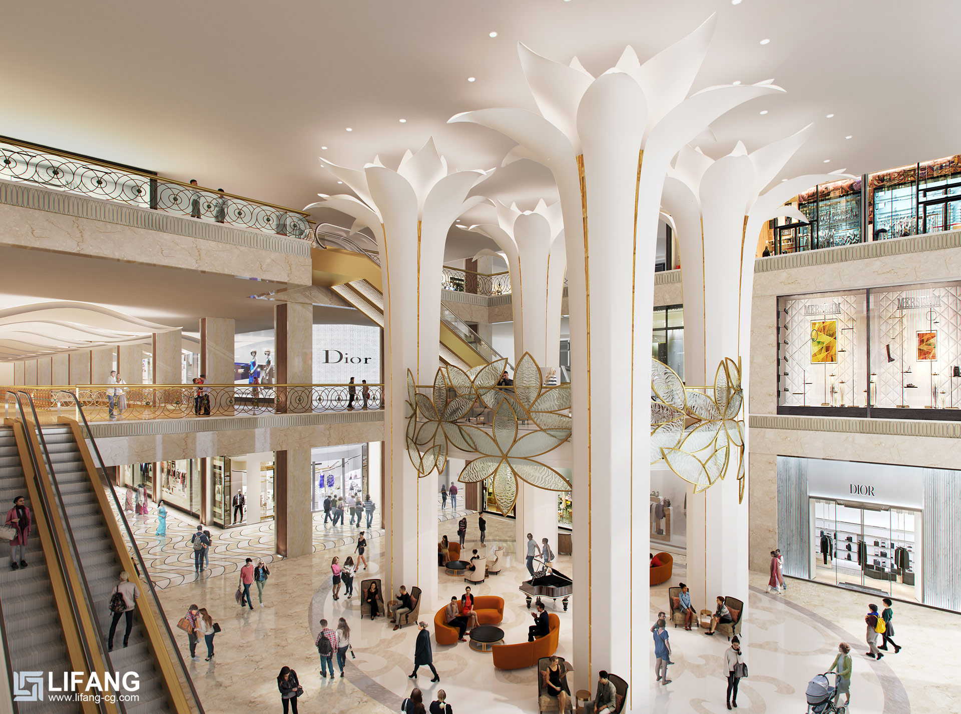 Interior Design Of Retail commercial Rendering Architect Magazine