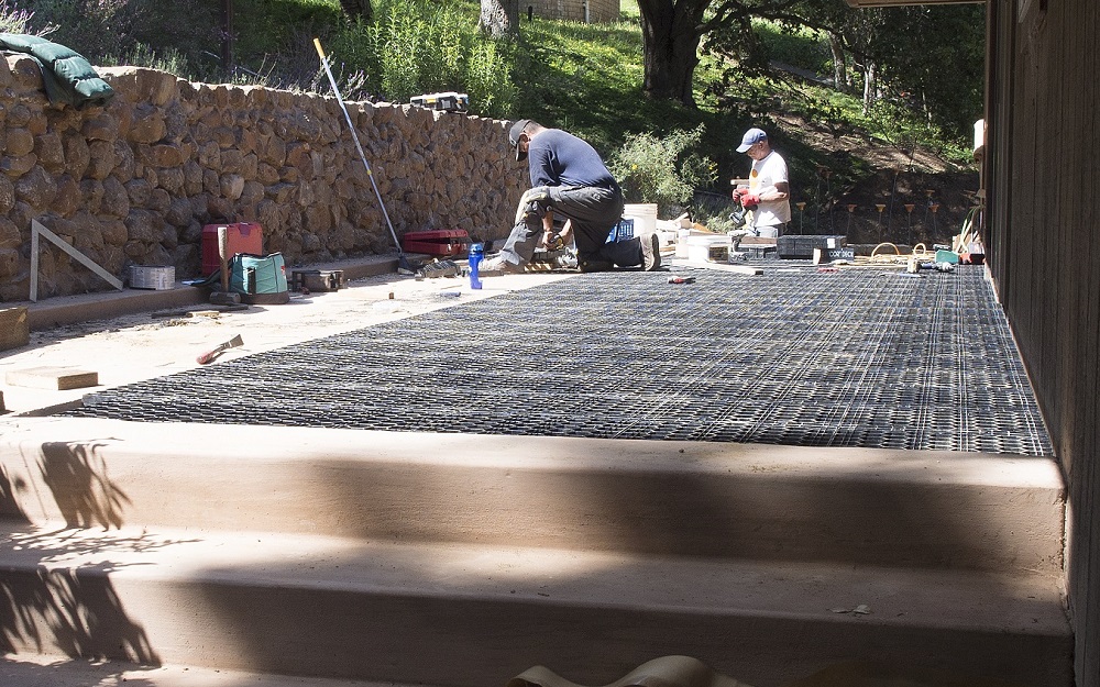 Building a Stone Deck Professional Deck Builder