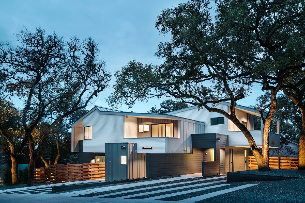 Series of 'Treehouse' Duplexes Debut in Austin, Texas Builder Magazine