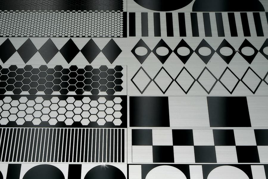 Lasertron Etched Stainless Steel Backsplashes Architect Magazine