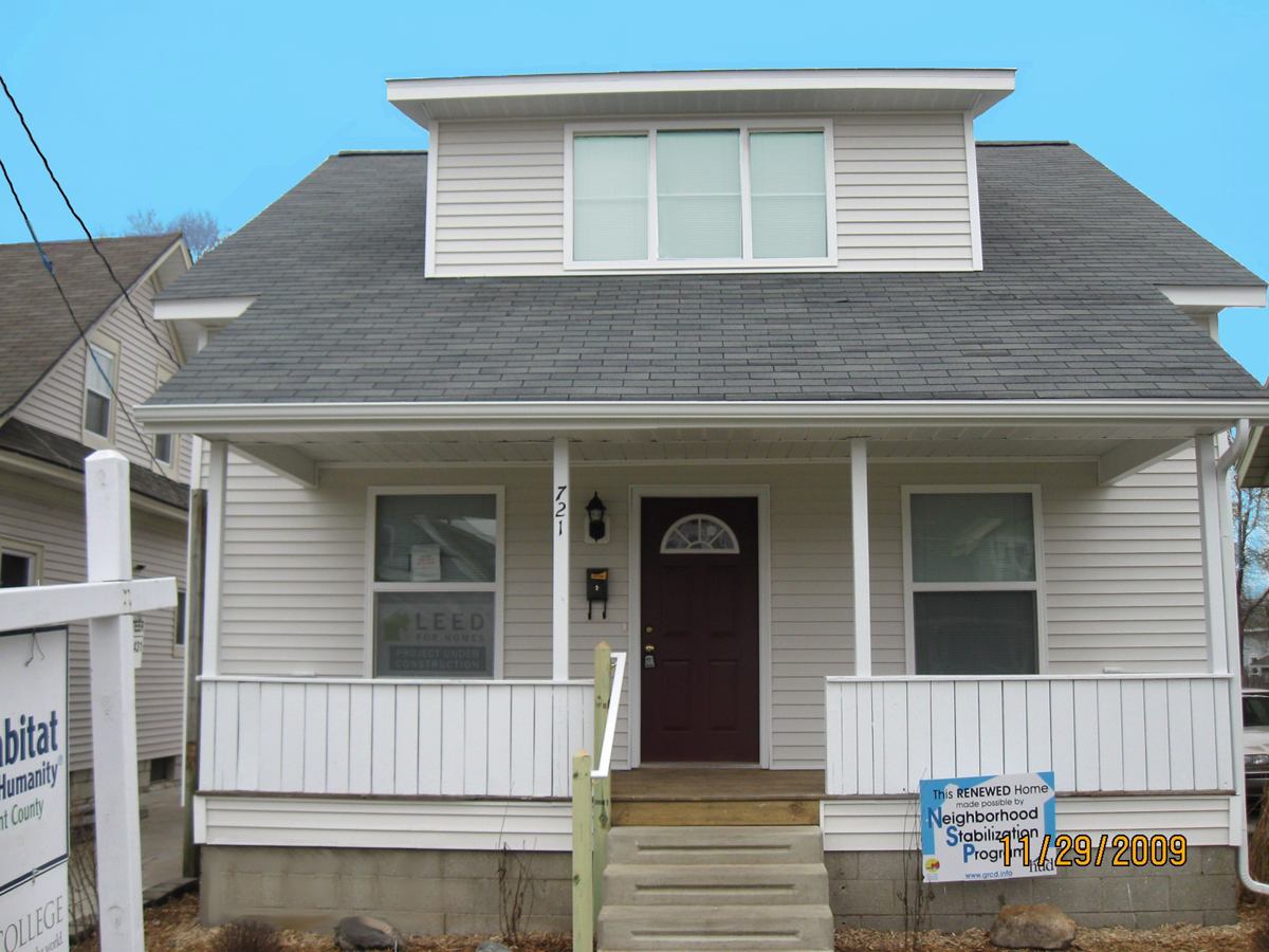 Kent County, Mich., Habitat for Humanity Gives Foreclosed Homes a LEED