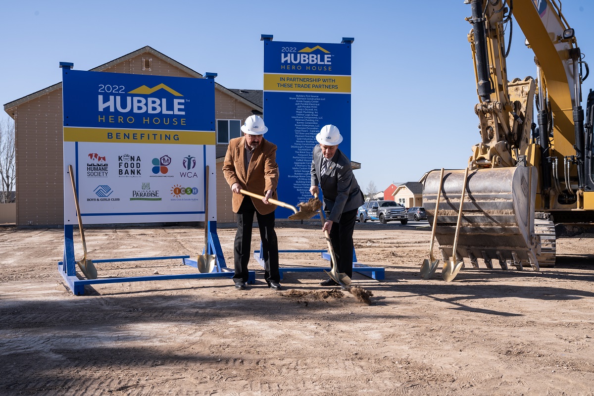 Hubble Homes Breaks Ground on Hubble Hero House to Benefit Seven Idaho