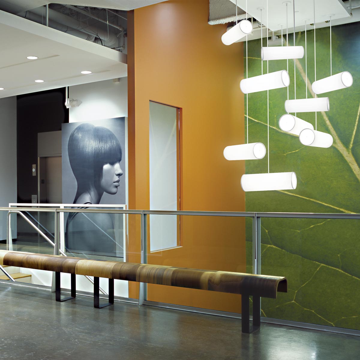 View of Pipe Line Pendant P52608 | Architect Magazine