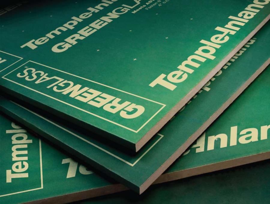 GreenGlass FiberglassFaced Gypsum From TempleInland Architect Magazine