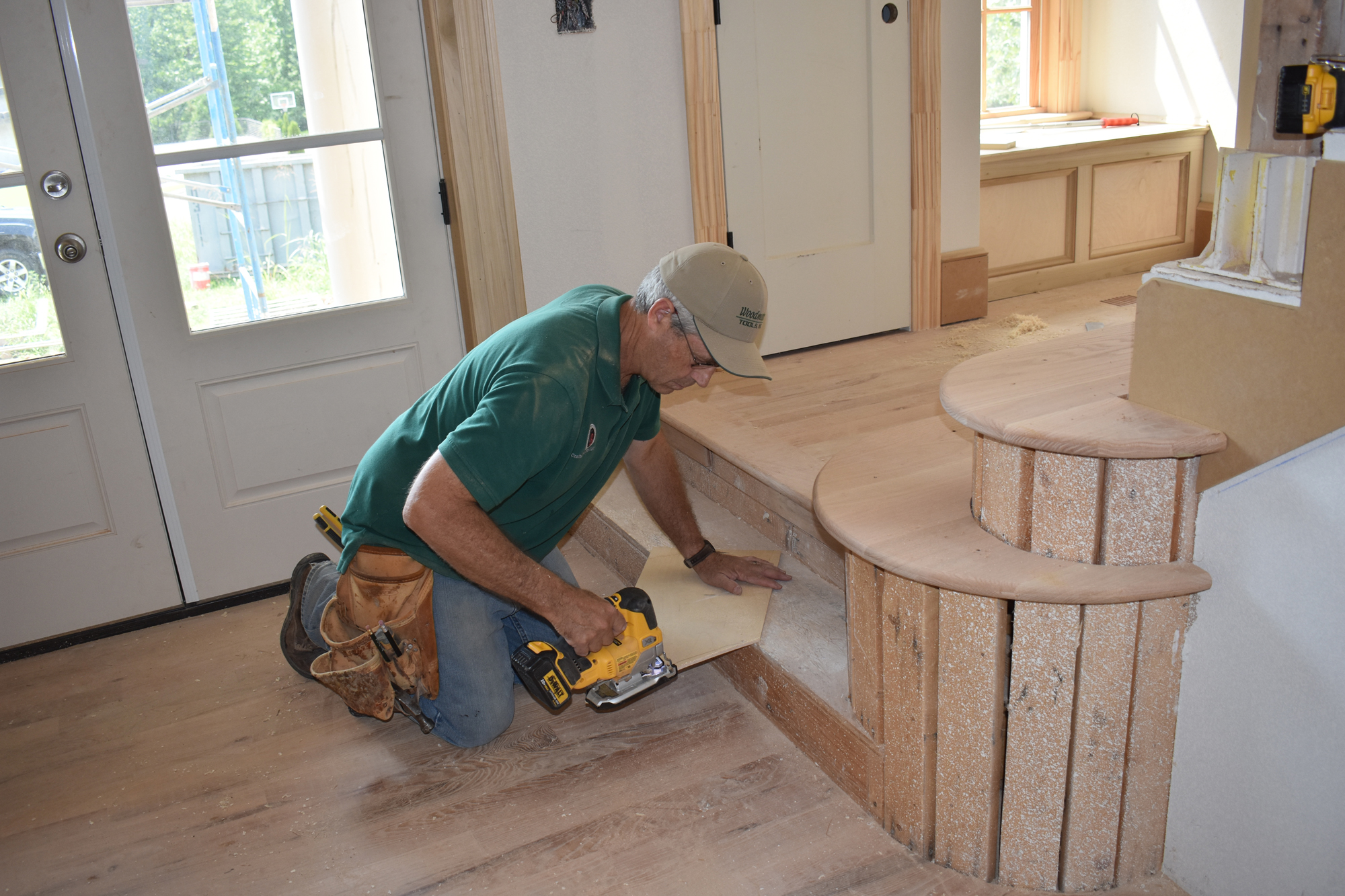 Slideshow Cut and Install the Landing Step JLC Online